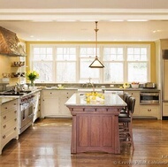 Traditional Two-Tone Kitchen