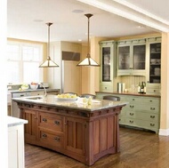 Traditional Two-Tone Kitchen