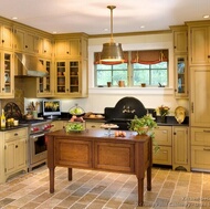 Traditional Two-Tone Kitchen