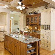 Traditional Two-Tone Kitchen