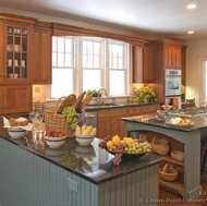 Traditional Two-Tone Kitchen