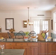 Traditional Two-Tone Kitchen