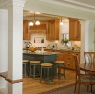 Traditional Two-Tone Kitchen