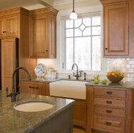 Traditional Two-Tone Kitchen