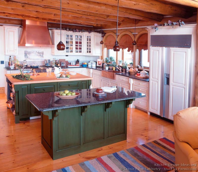 Log Home Kitchens - Pictures & Design Ideas