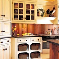 Traditional Two-Tone Kitchen