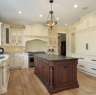 Traditional Two-Tone Kitchen