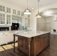 Traditional Two-Tone Kitchen