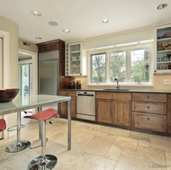 Traditional Two-Tone Kitchen