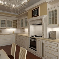 Traditional Two-Tone Kitchen