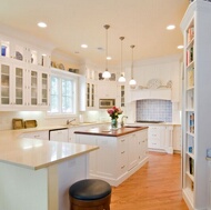 Traditional White Kitchen