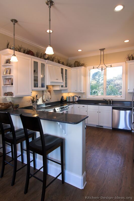 Pictures of Kitchens - Traditional - White Kitchen Cabinets