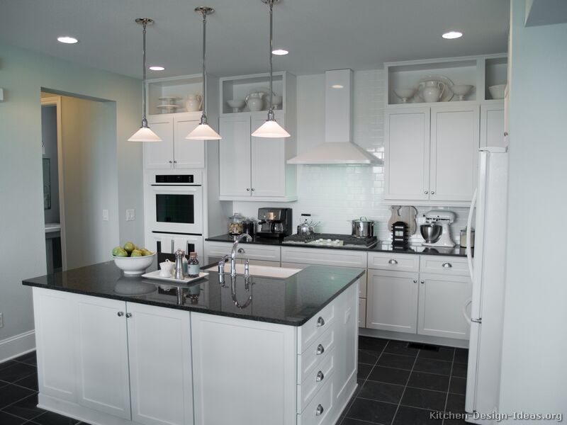 Pictures of Kitchens  Traditional  White Kitchen Cabinets