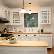 Traditional White Kitchen