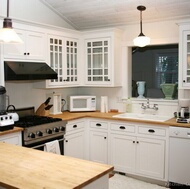 Traditional White Kitchen