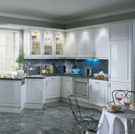 Traditional White Kitchen