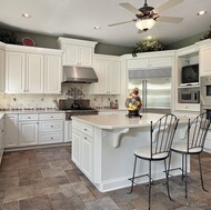 Traditional White Kitchen