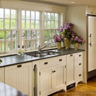 Traditional White Kitchen