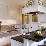 Traditional White Kitchen