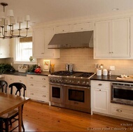 Traditional White Kitchen