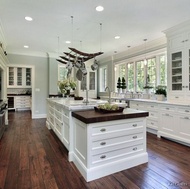 Traditional White Kitchen