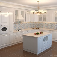 Traditional White Kitchen