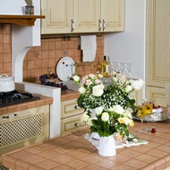Traditional Whitewash Kitchen