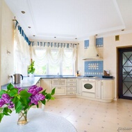 Traditional Whitewash Kitchen