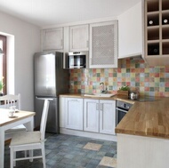 Traditional Whitewash Kitchen