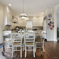 Traditional Whitewash Kitchen