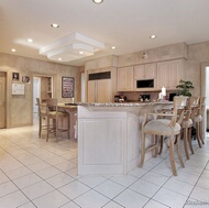 Traditional Whitewash Kitchen