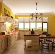 Traditional Whitewash Kitchen