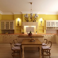 Traditional Whitewash Kitchen