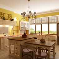 Traditional Whitewash Kitchen