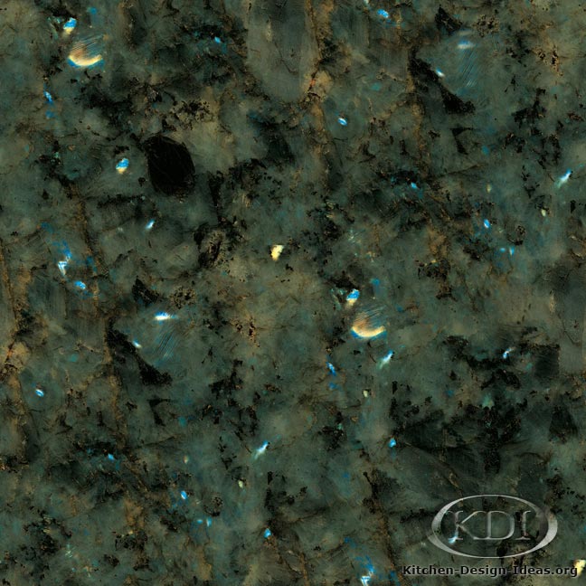 Labradorite Blue Green Granite Kitchen Countertop Ideas