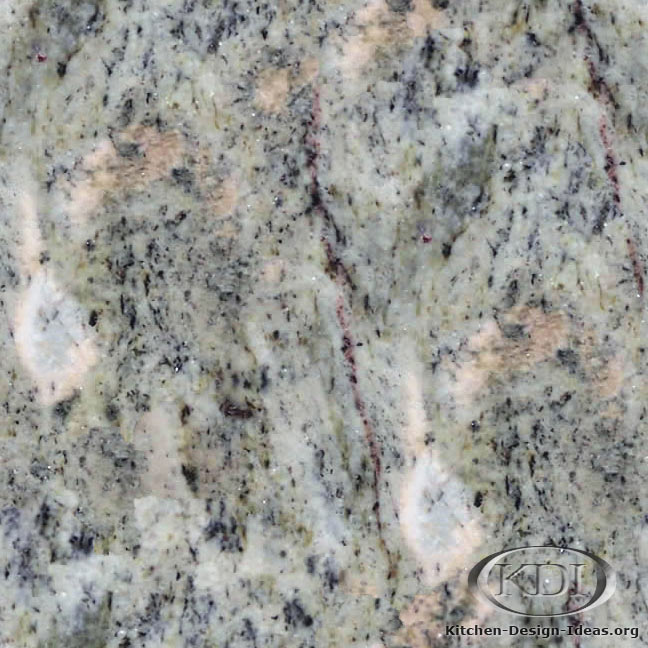 Typhoon Lime Green Granite Kitchen Countertop Ideas