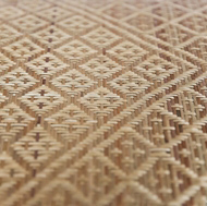 Handwoven Cabinet Panel Inserts by Wabbani