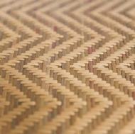 Handwoven Cabinet Panel Inserts by Wabbani