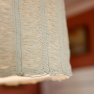 Handwoven Kitchen Lamp Shade by Wabbani